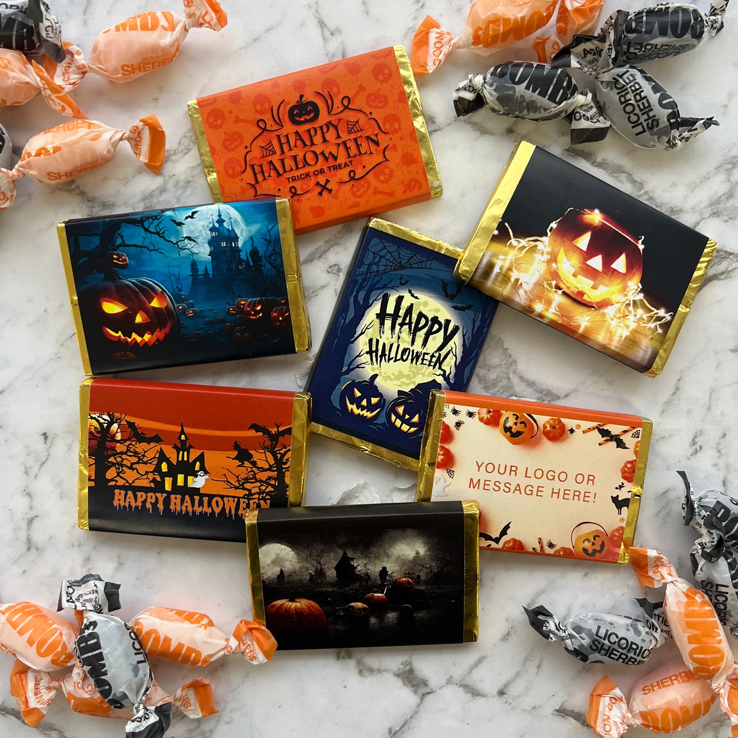 Halloween Chocolate Bars