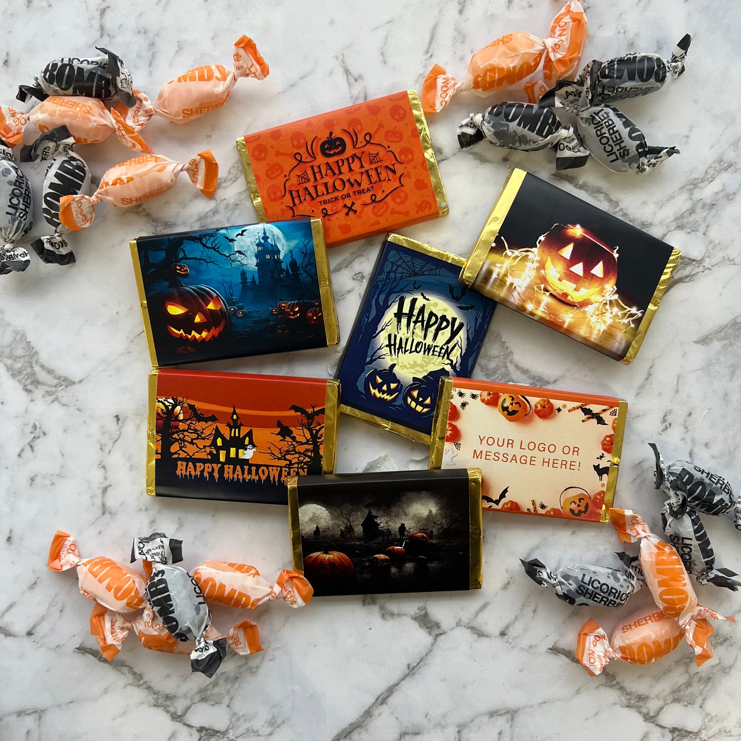Halloween Chocolate Bars