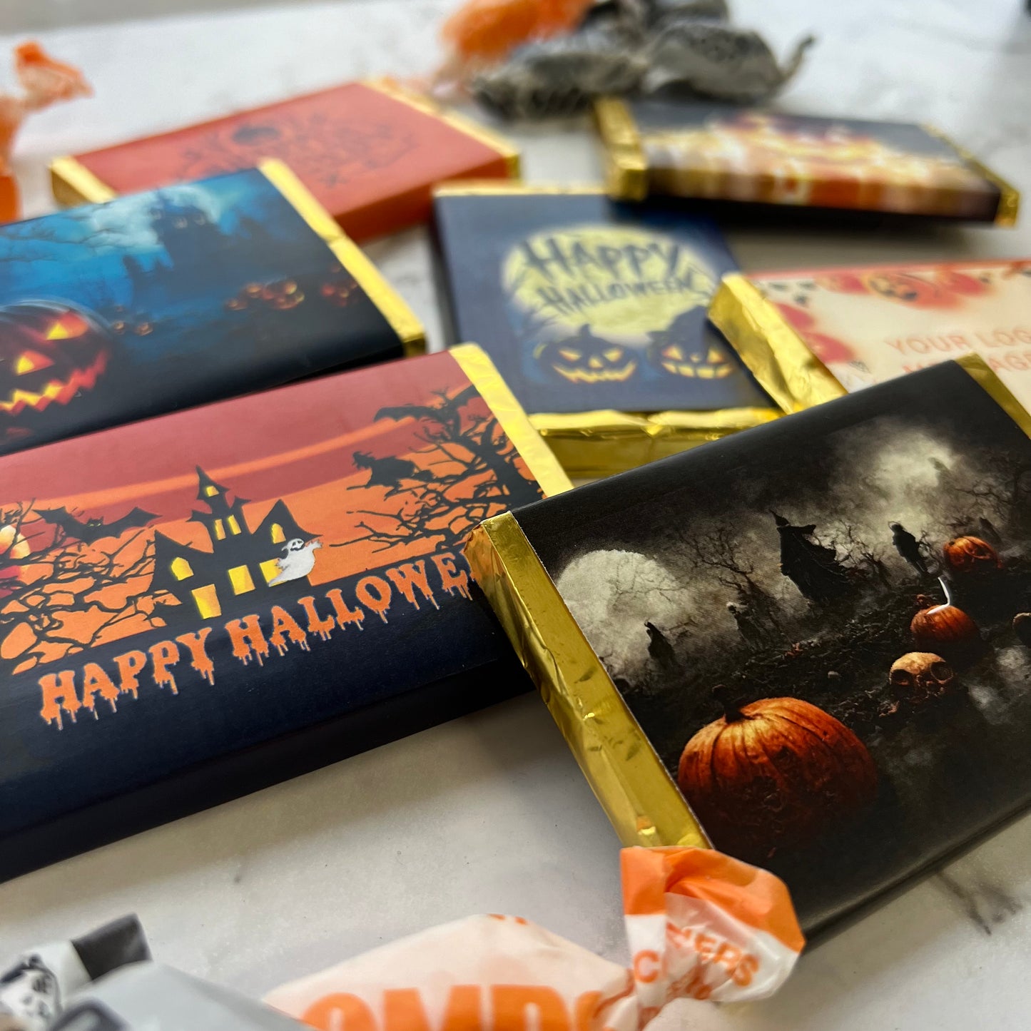 Halloween Chocolate Bars