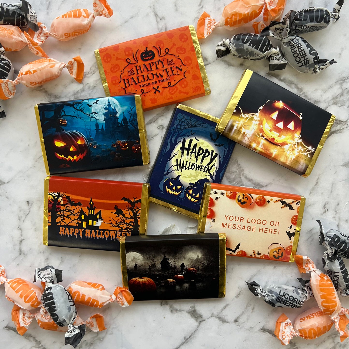 Halloween Chocolate Bars
