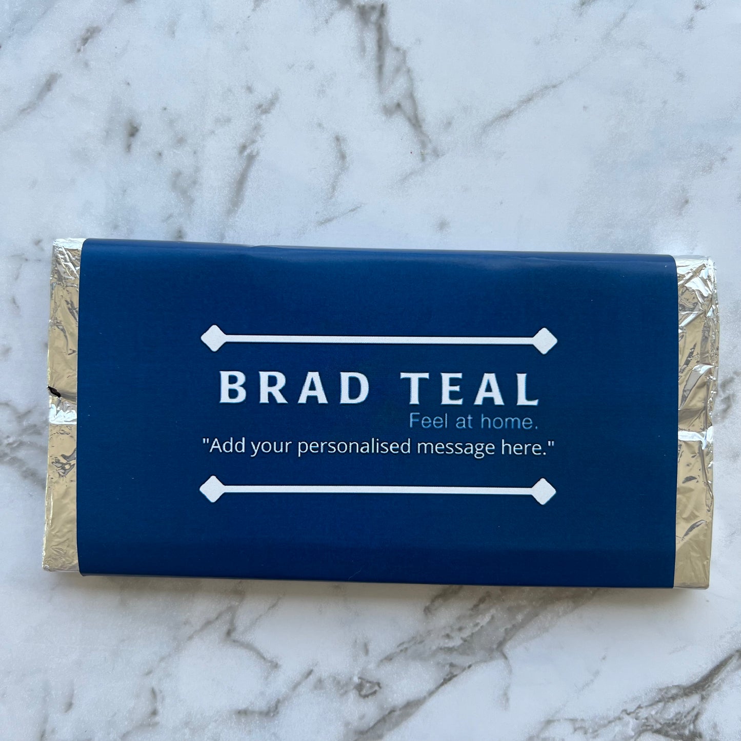 Personalised Chocolate Bar 100g