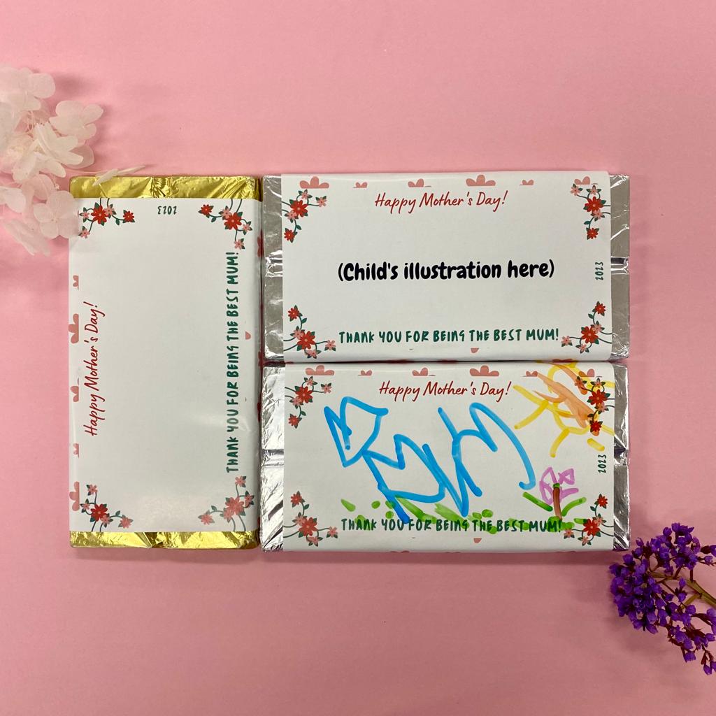 Mother's Day Personalised Chocolate Bar 100g
