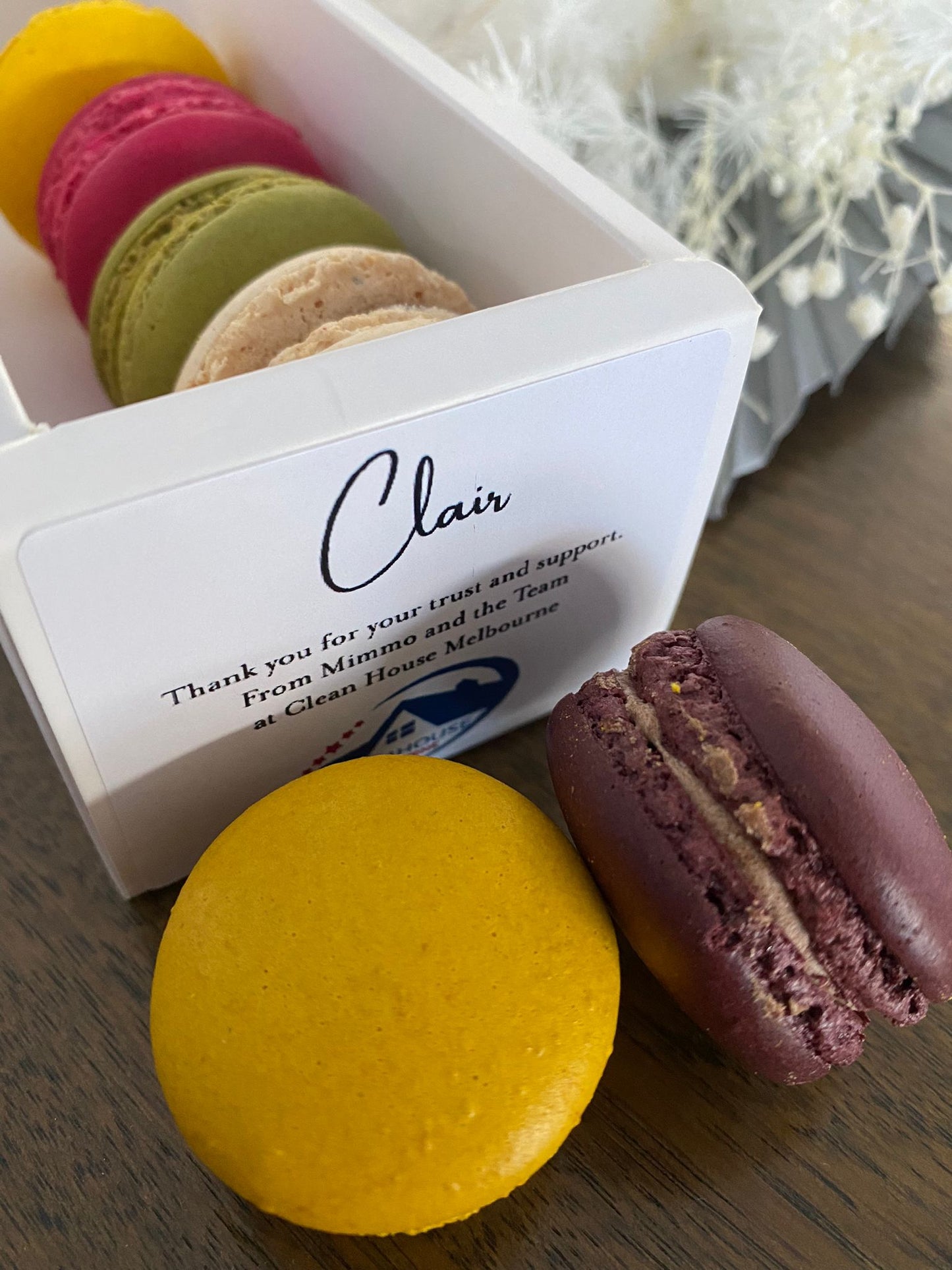 Personalised Macaron Box