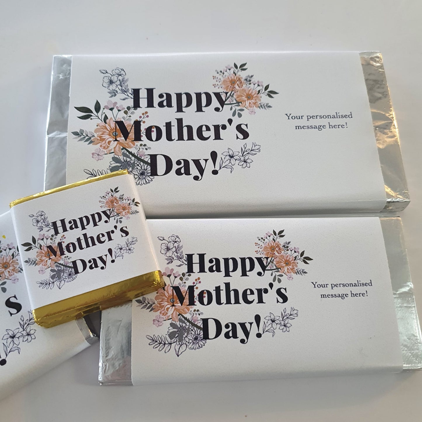 Mother's Day Personalised Chocolate Bar 60g