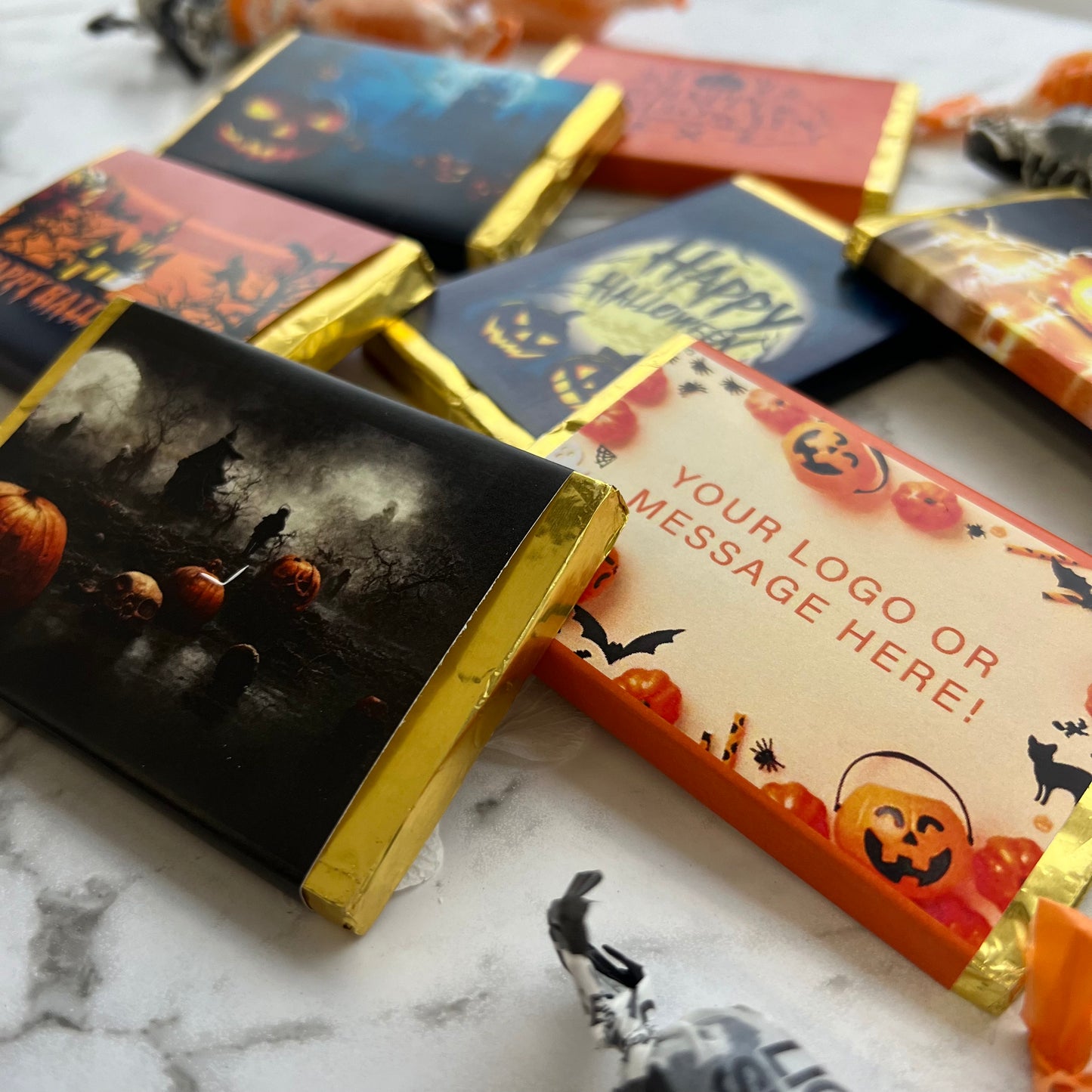 Halloween Chocolate Bars