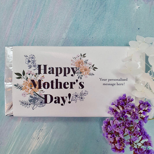 Mother's Day Personalised Chocolate Bar 60g