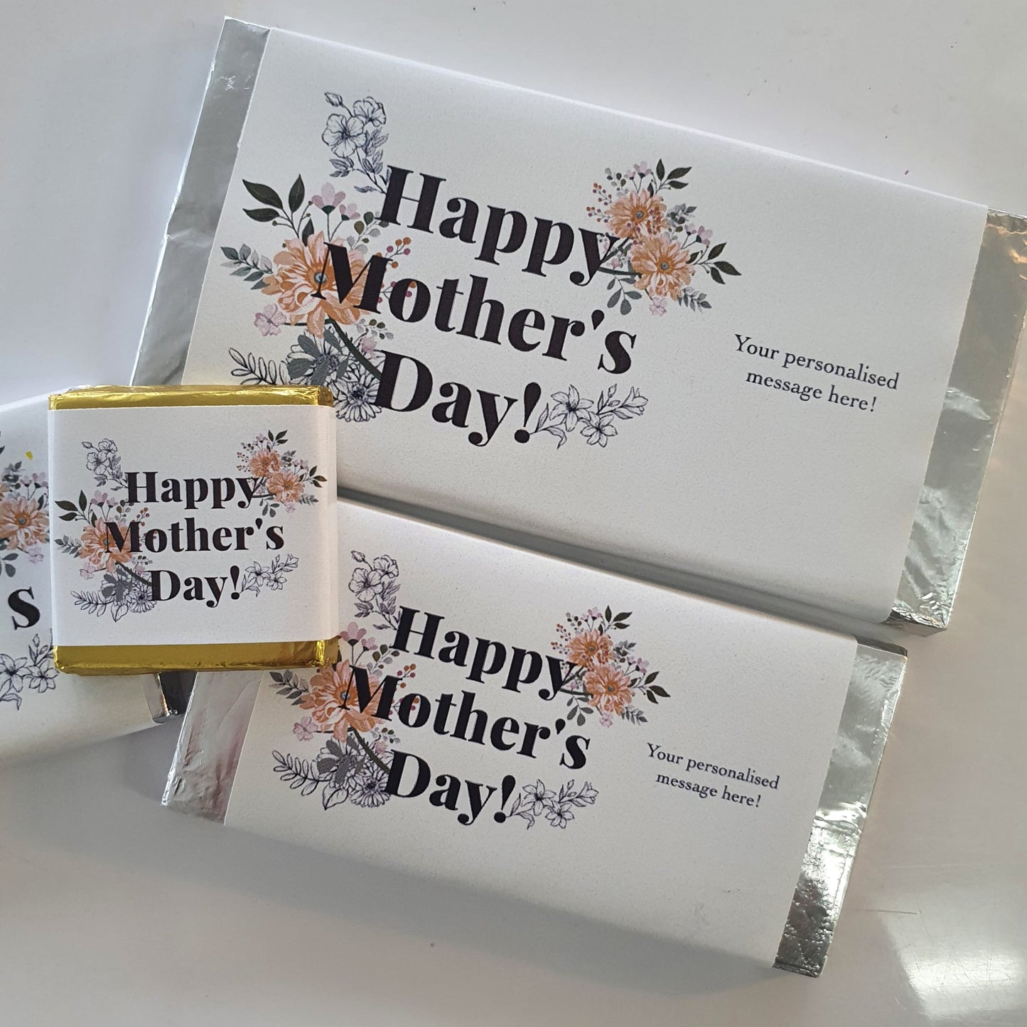 Mother's Day Personalised Chocolate Bar 100g